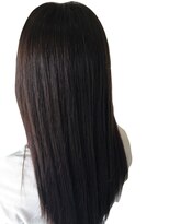 ヘアーズファイン(hair's fine)&nbsp;梅雨対策◎縮毛矯正リタッチロング×サラ艶ストレート