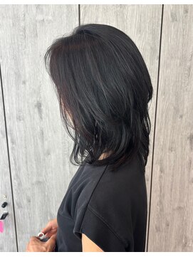 ヘアーリゾートノーブル(Hair Resort Noble) くびれミディーヘア