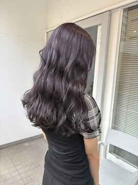 ミント(mint) ワンブリーチでラベンダーグレー◎