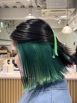 メロウバイケンジ(mellow by KENJE) ブリーチカラー/ダブルカラー/ケアブリーチ