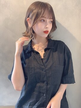 ミシェリー(misherry) 【池袋美容室】ニュアンスウェーブボブ