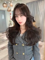 ロンド ロビン 栄(Lond robin) 【Lond robin】木屋元一 前髪/顔まわり/韓国/レイヤー/透明感