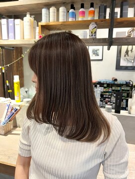 マスカリ(muscali) 黒髪/表参道ハイライト/オリーブグレー/小顔/ココアベージュd52