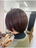 ハイライトバレイヤージュダブルカラーケアブリーチ20代30代