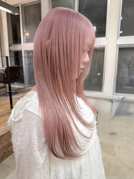 エイト オキナワ 沖縄新都心店(EIGHT okinawa) 【EIGHT沖縄】2ブリーチ×ベイビーピンク◎