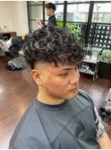 スパイラルパーマ