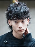 仙台マレットヘアパーマルーズパーマシャドウパーマ波巻きパーマ