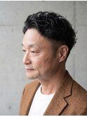 メンズビジネスフォーマルパーマ＃2京都駅