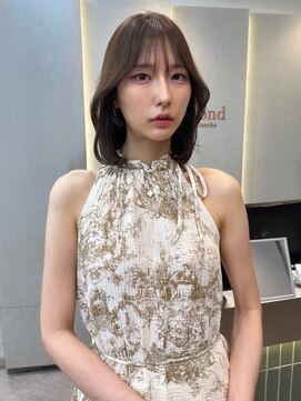 ロンド ブランシュ 錦糸町北口(Lond blanche) ★ 似合わせカット韓国 メルティカラーフェミニンロング