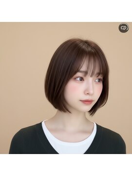 チャチャブラン アミー(cha-cha Blanc Amie) 顔周りレイヤーボブ