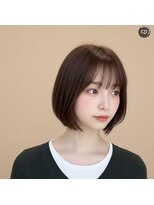 チャチャブラン アミー(cha-cha Blanc Amie) 顔周りレイヤーボブ