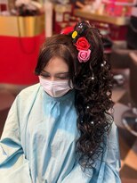ヘアー アレス(hair ales)&nbsp;盛り髪