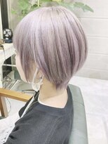 デイズ(days) ひし形レイヤーボブ/アッシュグレージュカラー