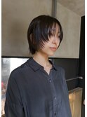 ショートウルフ/ショート/顔まわり/デザインカット