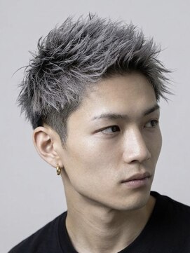 ノイセルヘアー(Noisyle Men's hair) リバースセンターパート/ニュアンスパーマ/ダウンバング/MEN'S