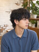 カラン エ ノエル(Calin et Noel) 無造作マッシュウルフ