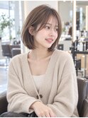 レイヤーボブ髪型20代30代40代50代前髪あり前髪なし面長丸顔越谷
