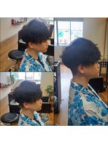 ヘアーデザイン リリー(HAIR DESIGN LiLy)&nbsp;5回転のこだわり！ツイストスパイラルパーマで、旬顔男子に
