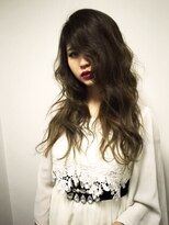 ジュリー(JURY)&nbsp;ウェーブ カーリー グレイ アッシュグラデーション