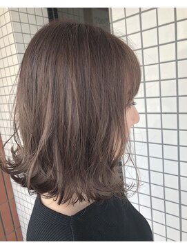 ヘアーアンドライフ ドア(hair&life Door) イルミナカラー秘密のレシピ☆柔らかピンクベージュ