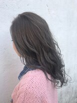 ヘアーメイクオズ(hair make O/S)&nbsp;ハイ透明感アッシュグレー