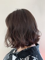 クイントネオリーブ 自由が丘正面口店(quint:neolive)&nbsp;パープルブラウンボブ