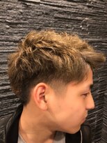 プレミアムバーバー 目黒店(PREMIUM BARBER produce by HIRO GINZA) ツーブロックショートパーマ