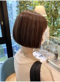 【Lond fleur 石畑結華】切りっぱなしミニボブ