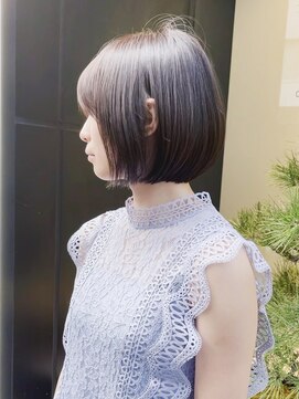 ピークアブー 原宿ハラカド(PEEK-A-BOO) 凛としたミニボブ　箱崎　貴彦