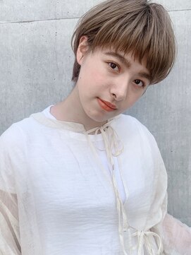 メイクス 表参道(MAKE'S omotesando) 【堀口】ハニーベージュ/マッシュショート/前髪/イメチェン