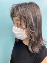 リーホリエ(Lee Horie)&nbsp;vivaオン眉！グレージュハイライトカラー◎