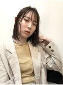 ストレートボブ/ブリーチなし