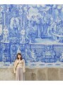 美容室 ベッロ 富士見台店(Bello) ポルトガルに行った際の写真です。背景のタイルが可愛いですね