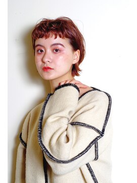 クシュ 所沢西口プロぺ通り(kusyu... ) カール×セミディ×シアーカラー×姫カット×ダークアッシュ