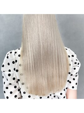 ミル(1001 mille) ホワイトベージュのミディアムレイヤー【1001mille】