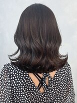 アイティー バイ アルバム 中野店(IT by ALBUM)&nbsp;くびれグレージュ_斜めバンググレージュカラー_ba409302