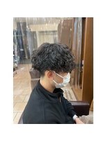 グラスバイネオリーブ 大倉山駅前店(grace by neolive)&nbsp;MEN'SHAIR/アップバング/ツーブロック/束感ショート/波巻き