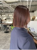 大人カラー×コーラルピンク