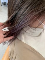 アドラーブル はなみずき店(adorable)&nbsp;20代30代★エレガントなツヤ感ラベンダーアッシュ×大人ボブ