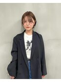 ショートヘア/ハンサムショート/ショートパーマ