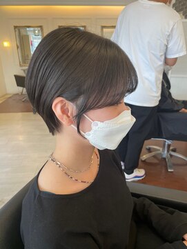 ジョイス(JOYCE) ひし形ショート　髪質改善ボブイルミナカラー顔周りレイヤー