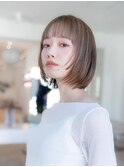 韓国レイヤーくびれヘア髪質改善透明感カラー前髪艶髪小顔