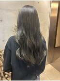 グレージュカラー透明感カラー艶感10代20代30代大人可愛い