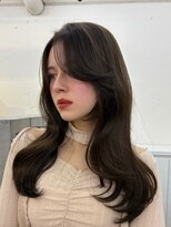 ノク(nok) ヨシンモリ韓国レイヤー_イメチェン美髪外ハネボブ