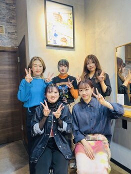 ラフ(raugh)の写真/個性豊かな女性Stylistが丁寧に対応◎あなたの悩みに寄り添います♪