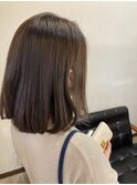 【寒色系インナカラーシルバーベージュ】#袋井駅#白髪ぼかし