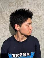 レグノバイグランツ 天神大名店(REGNO by GLANZ)&nbsp;スパイキーショート/メンズパーマ/メンズカット/メンズヘア/眉毛