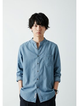 ライフイズ プレジャー 磐田中泉店(Life is… PLEASURE) #磐田 黒髪マッシュ×ニュアンスパーマ