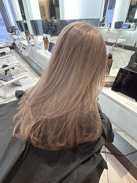 リブ バイ ボクノ(Liv by bokuno) ミルクティーベージュ/ココアブラウン/レイヤーカット