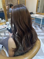 ロンドアベニール 北千住(Lond avenir)&nbsp;くびれヘア/顔周り/韓国/レイヤーカット/黒髪/ミディアム北千住